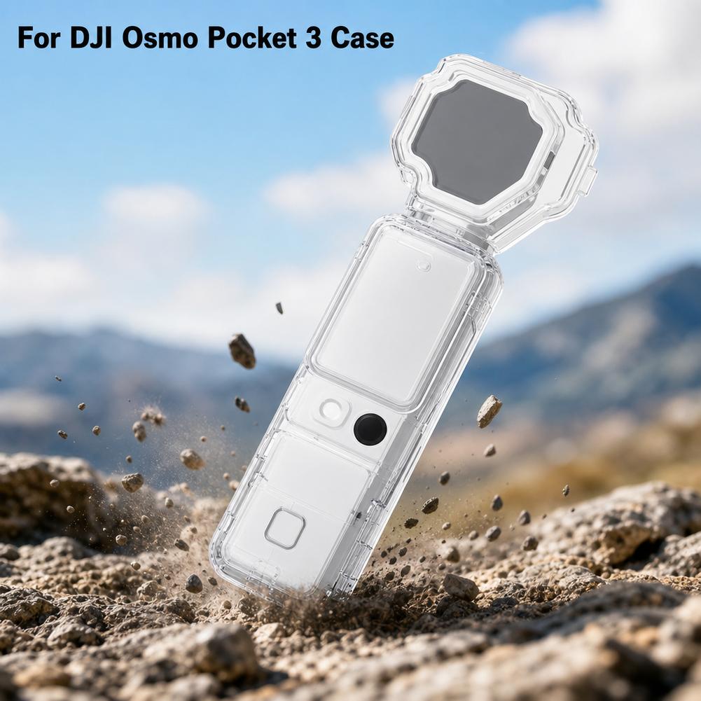 غطاء حماية صلب شفاف من البولي  - مراجعة Drone Gimbal Case وسعره